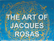 Tablet Screenshot of jacquesrosas.com